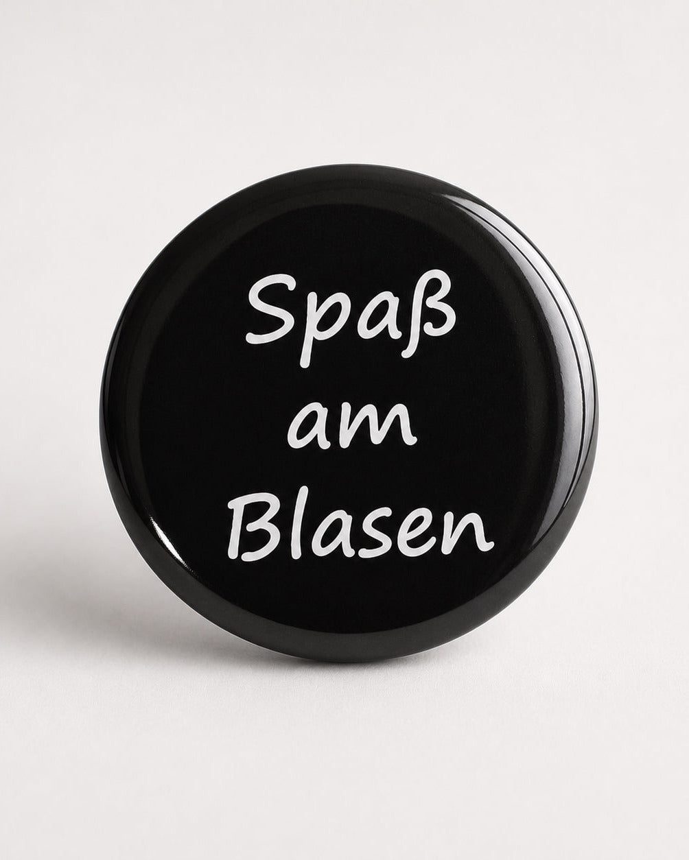 Ansteck-Button in Schwarz