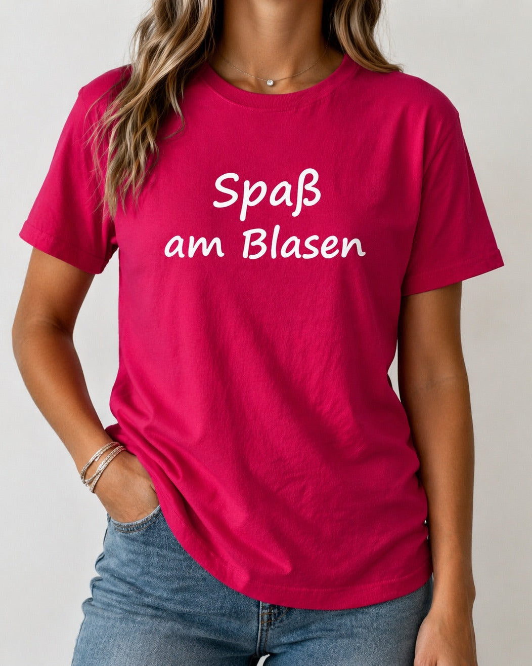 T-Shirt Damen mit Schriftzug