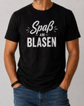 T-Shirt Herren - Aufdruck "Spaß am Blasen"